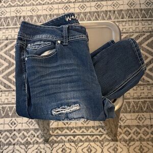 Wallflower Blue Skinny Jeans